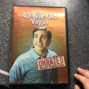 “40 year old virgin”unrated DVD movie